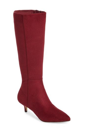Women's Athena Alexander Lyon Knee High Boot M - Burgundy