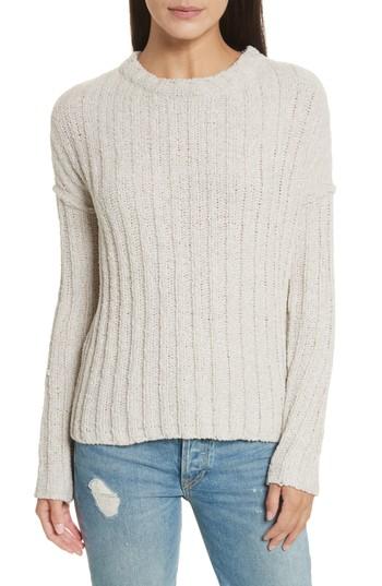 Women's Atm Anthony Thomas Melillo Chenille Crewneck Sweater - Beige