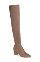 Women's Steve Madden Brinkley Over The Knee Stretch Boot .5 M - Brown