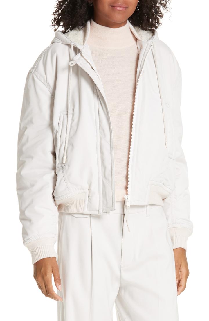 Women's Vince Soft Bomber Jacket - Black