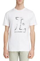 Men's Lanvin L Graphic T-shirt - White