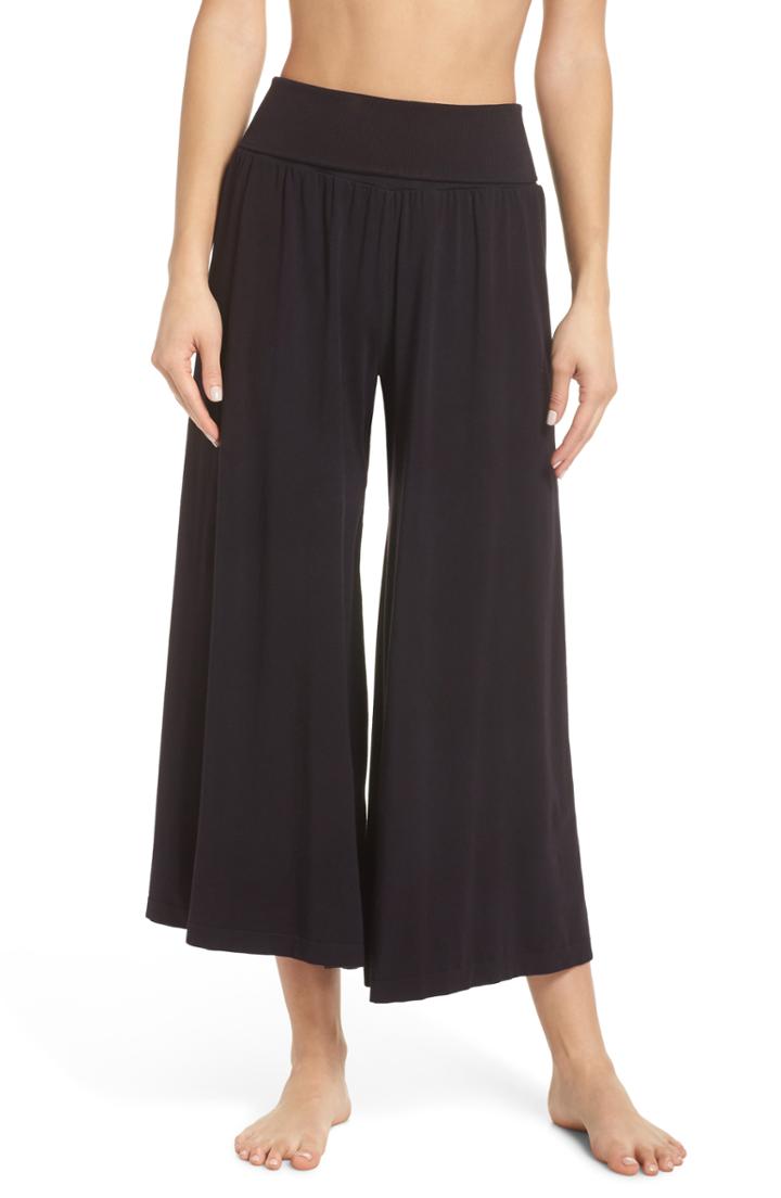 Women's Free People Fp Movement Willow Wide Leg Pants - Black
