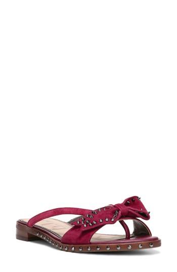 Women's Sam Edelman Dariel Bow Sandal .5 M - Red