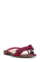 Women's Sam Edelman Dariel Bow Sandal .5 M - Red