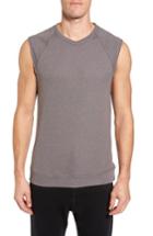 Men's Alo Dosha Relaxed Fit Sweatshirt Tank - Grey