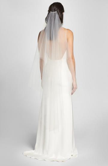 Toni Federici Dulcie Circular Fingertip Veil, Size - Ivory