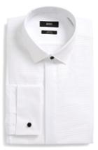 Men's Boss Slim Fit Formal Dress Shirt - White