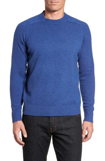Men's Peter Millar Crown Vintage Crewneck Sweatshirt - Blue