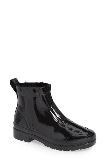 Women's Tretorn Lina Zip Faux Fur Bootie M - Black