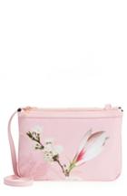 Ted Baker London Harmony Print Crossbody Bag - Pink