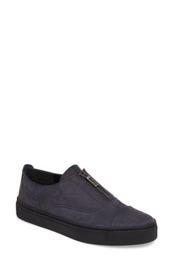 Women's The Flexx Zip It Slip-on Sneaker .5 M - Blue