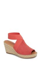 Women's Gentle Souls By Kenneth Cole Colleen Espadrille Wedge M - Coral