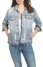 Women's Rails Knox Studded Denim Jacket - Blue