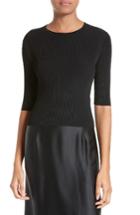 Women's Vince Rib Knit Crop Pullover
