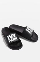 Women's Ivy Park Neoprene Lined Logo Slide Sandal .5us / 36eu - Black