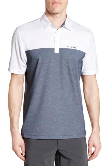 Men's Travis Mathew Rudds Fit Polo Shirt, Size Small - White