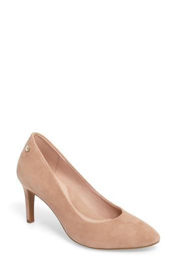 Women's Taryn Rose Tamara Pump .5 M - Beige