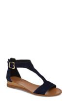 Women's Kenneth Cole New York Judd T-strap Sandal .5 M - Blue