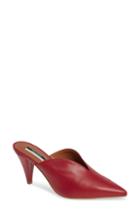 Women's Topshop Jezebel Mule .5us / 36eu M - Red