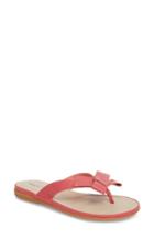 Women's T Tahari Aria Flip Flop M - Red