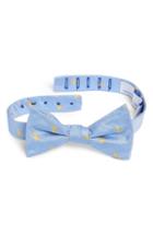 Men's Southern Tide Chesapeake Mallard Silk Bow Tie, Size - Blue