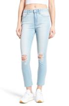 Women's Articles Of Society Heather High Waist Crop Jeans