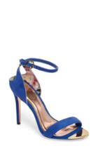 Women's Ted Baker London Mirobell Ankle Strap Sandal .5 M - Blue