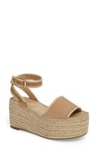 Women's Pour La Victoire Ria Espadrille Platform Sandal .5 M - Beige