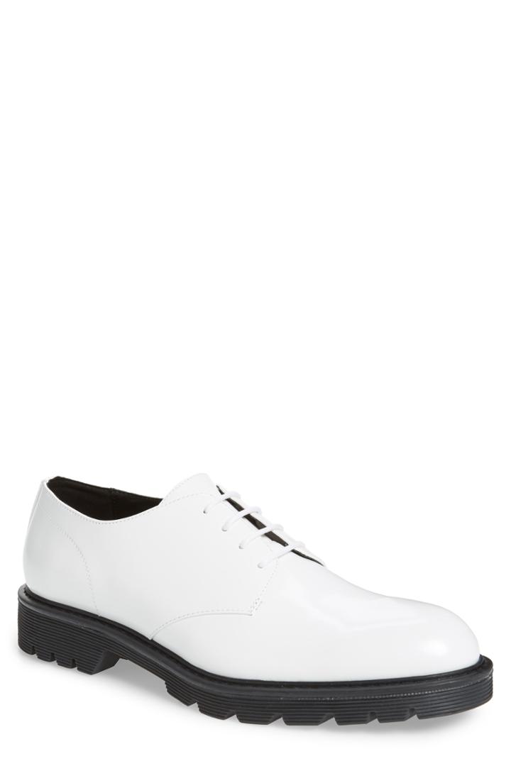 Men's Calvin Klein Ferguson Plain Toe Derby M - White