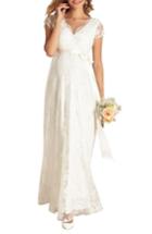 Women's Tiffany Rose Eden Lace Maternity Gown - White