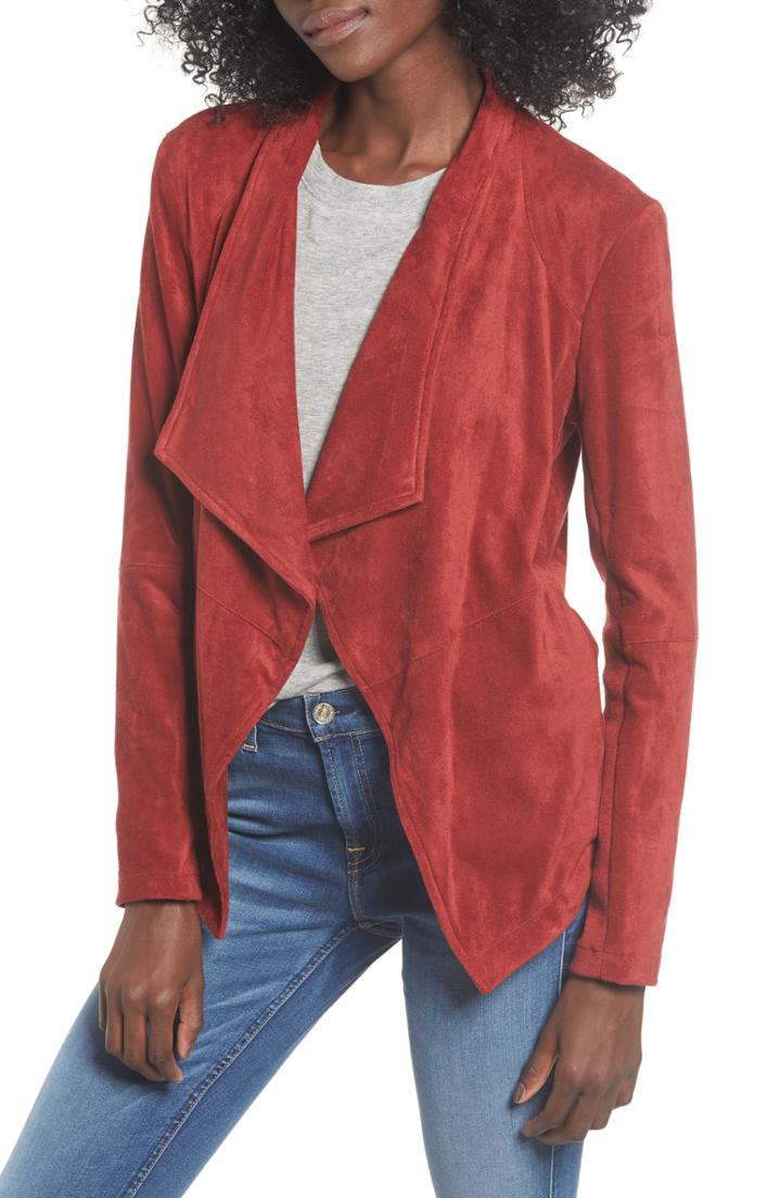 Women's Canada Goose Expedition Hooded Down Parka With Genuine Coyote Fur Trim (6-8) - Red