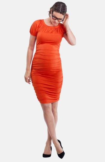 Women's Isabella Oliver 'allerton' Ruched Maternity Dress