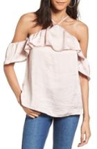 Women's Ten Sixty Sherman Satin Cold Shoulder Top