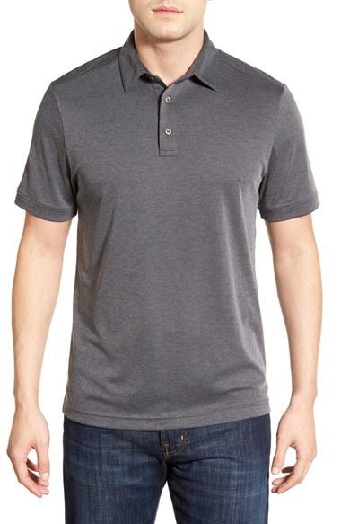 Men's John W. Nordstrom Fit Pima Cotton Blend Polo