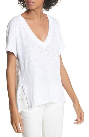 Women's Free People Take Me Tee - White