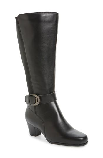 Women's David Tate Bonita 18 Boot M - Black
