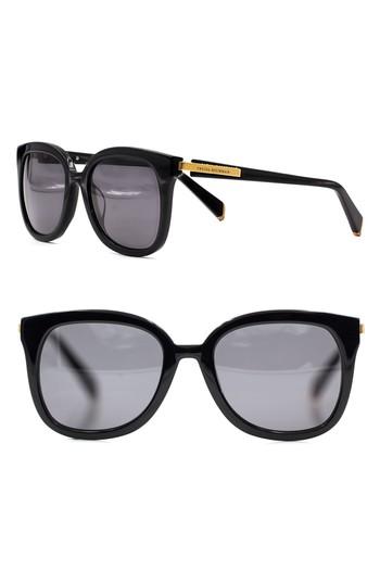 Women's Freida Rothman Brynn 54mm Butterfly Sunglasses - Black