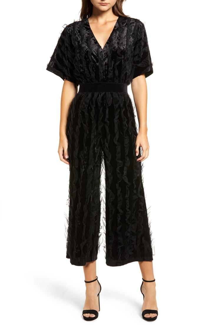 Women's A.l.c. Christian Crepe De Chine Jumpsuit