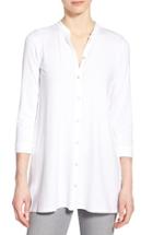 Women's Eileen Fisher Jersey Mandarin Collar Tunic