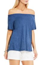 Women's Two By Vince Camuto Off The Shoulder Tee - Blue