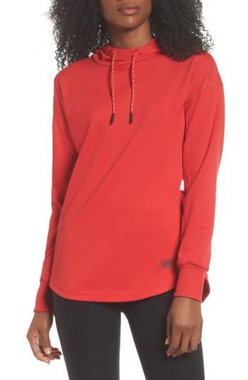 Women's New Balance Athletics Pullover - Pink