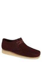 Men's Clarks 'wallabee' Moc Toe Derby M - Burgundy