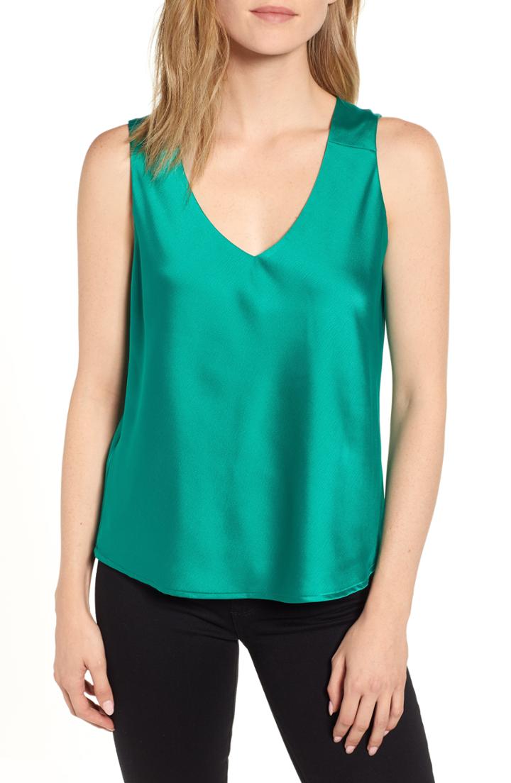 Women's Halogen Sleeveless Top - Green