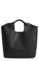 Shiraleah Alexis Faux Leather Tote - Black