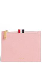 Women's Thom Browne Small Leather Coin Purse - Pink