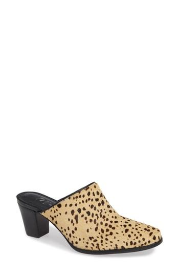 Women's Matisse Commodore Genuine Calf Hair Mule M - Brown