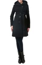 Women's Kimi And Kai 'lora' Wool Blend Maternity Coat