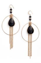 Women's Ettika Hoop & Chains Drop Earrings