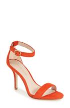 Women's Pelle Moda 'kacey' Ankle Strap Sandal M - Red