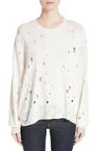 Women's T By Alexander Wang Distressed Sweater